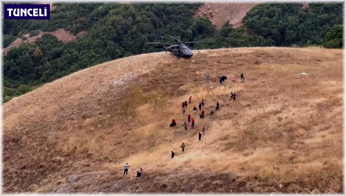 Tunceli'de askeri araç devrildi: 4 şehit, 1 ağır yaralı