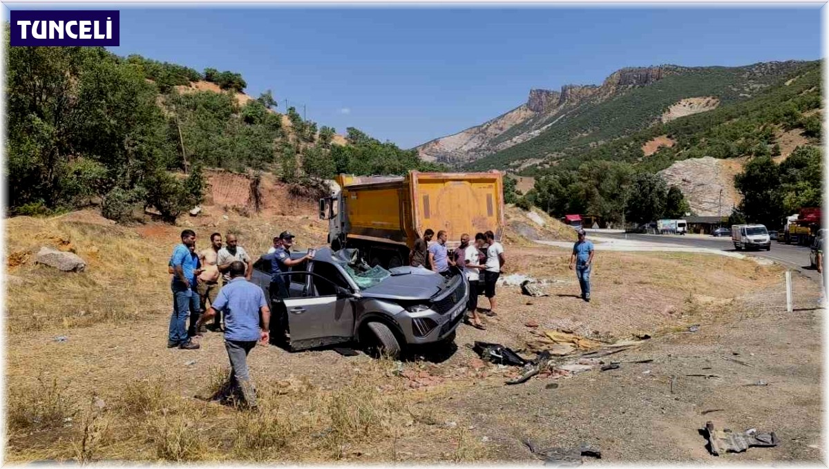 Tunceli'de feci kaza: 2'si ağır 7 yaralı