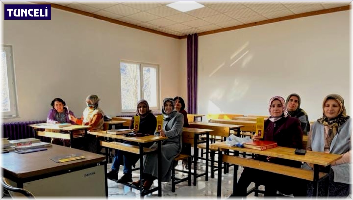 Tunceli'de 'Kadına Yönelik Şiddetle Mücadele' semineri
