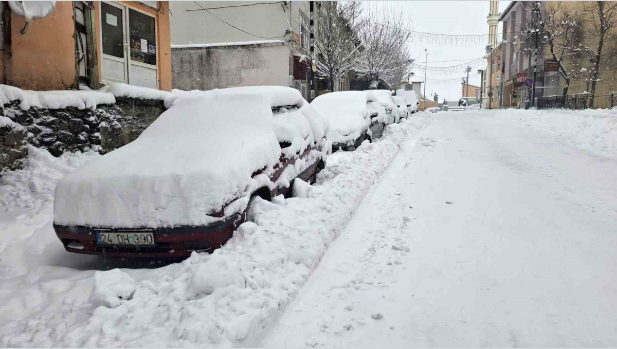 Tunceli'de kar yağışı etkili olmaya başladı