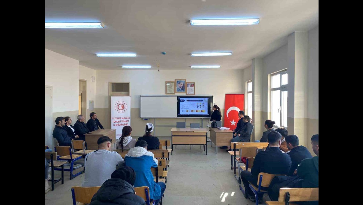 Tunceli'de liseli gençlere eğitim