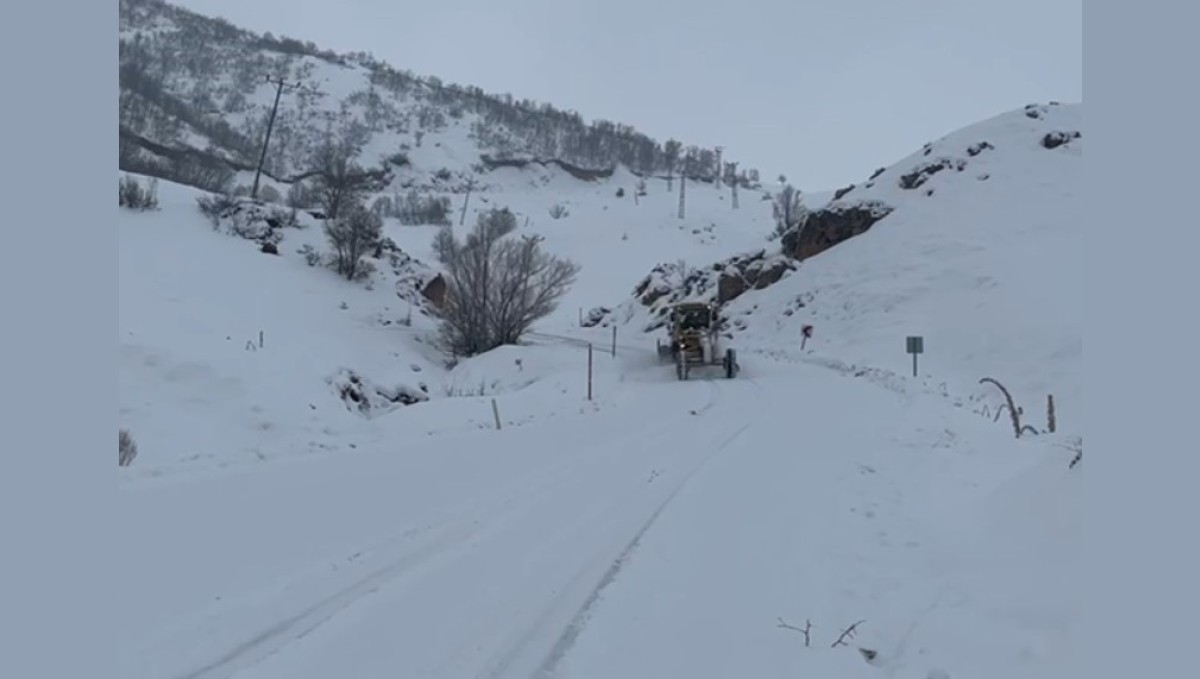 Tunceli için kuvvetli kar yağışı uyarısı