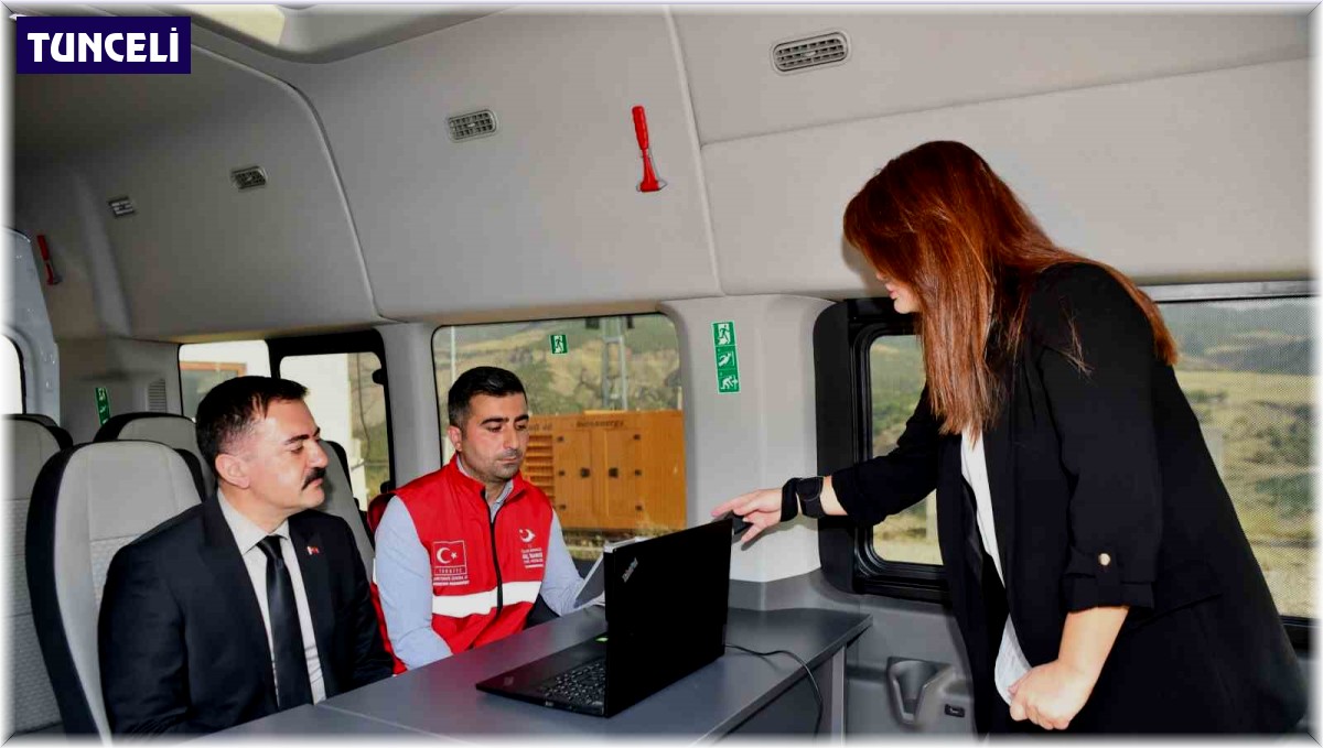 Tunceli'ye mobil göç noktası tahsis edildi