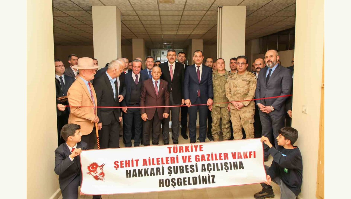 TUSAG Hakkari Şubesi dualar eşliğinde açıldı