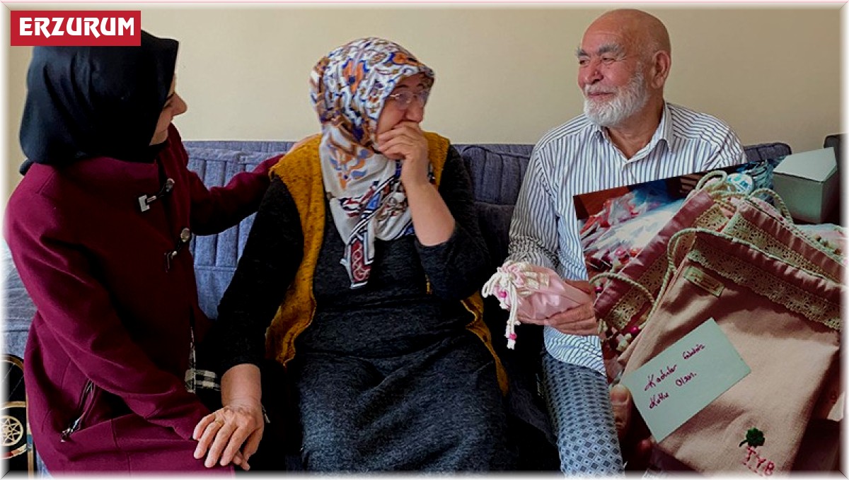 TYB Erzurum Kadın Kolları'ndan Depremzede Kadınlara Ziyaretler