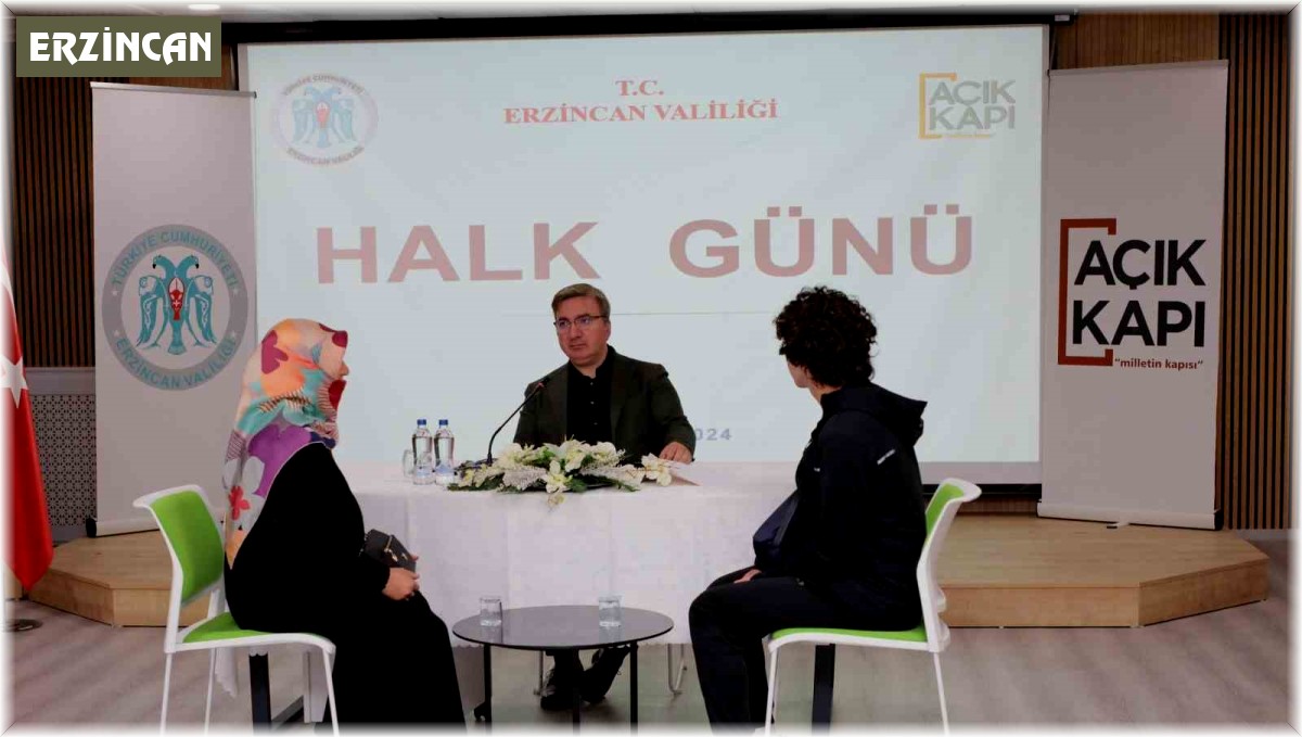 Vali Aydoğdu, "Halk Günü"nde 40 vatandaşı dinledi