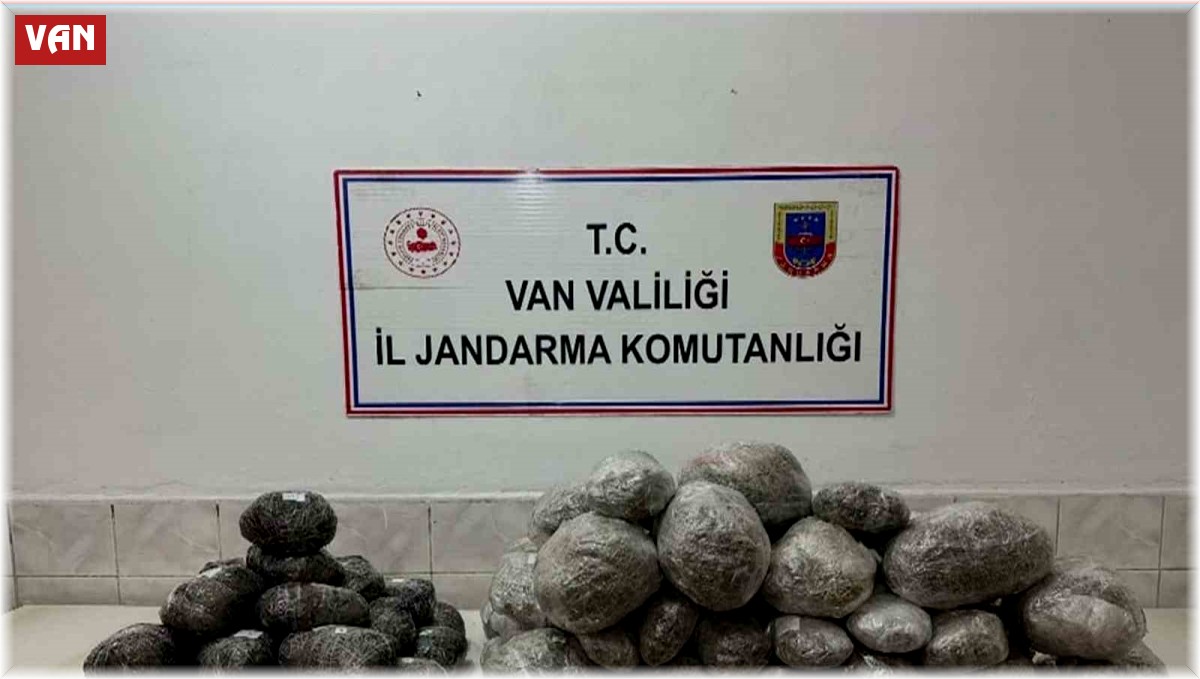 Van'da 107 kilo uyuşturucu ele geçirildi