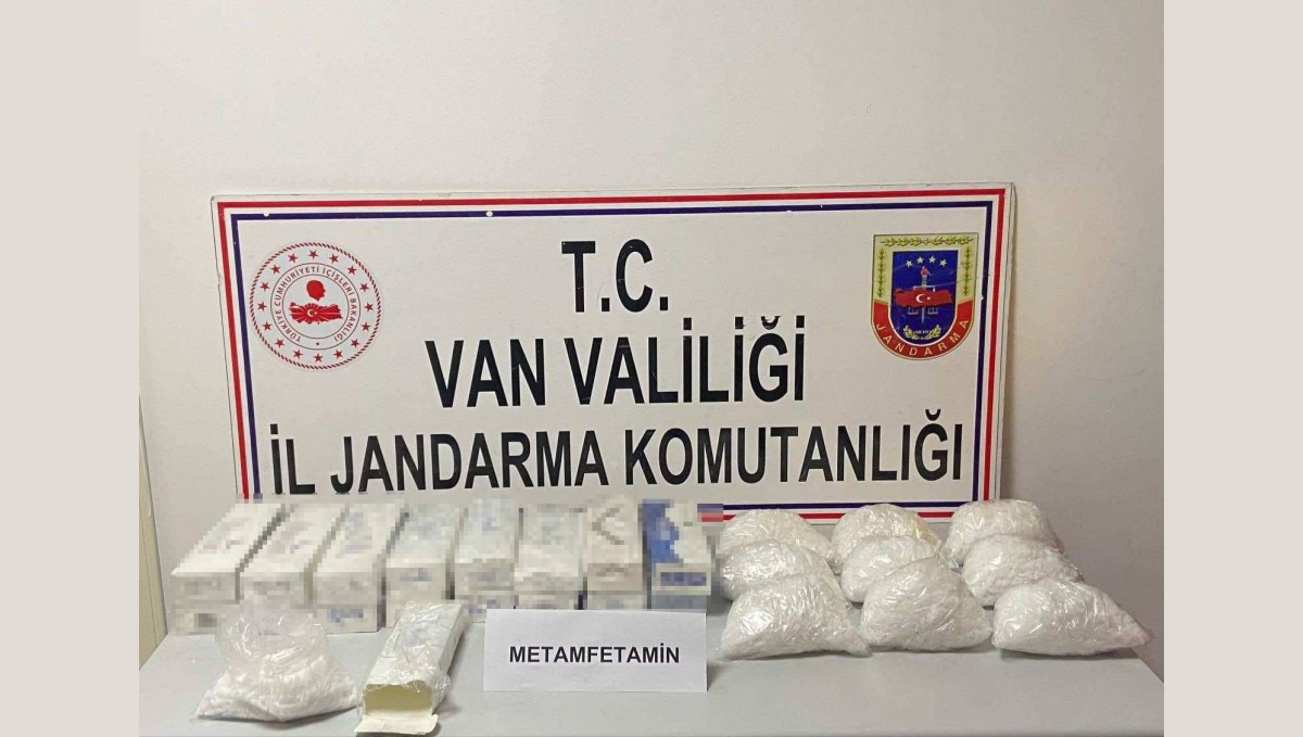 Van'da 110 kilo uyuşturucu ele geçirildi