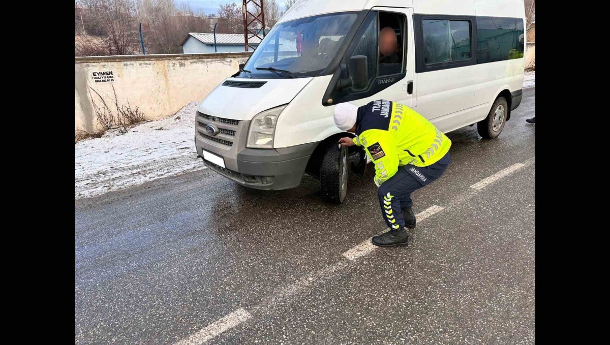 Van'da 134 araç trafikten men edildi