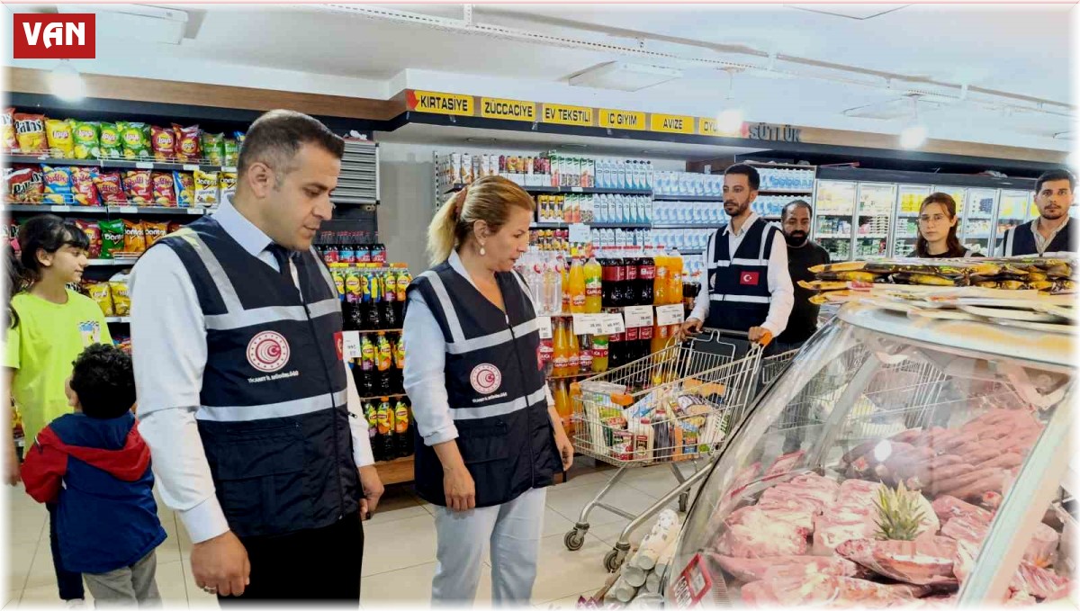 Van'da Kurban Bayramı öncesi market denetimi