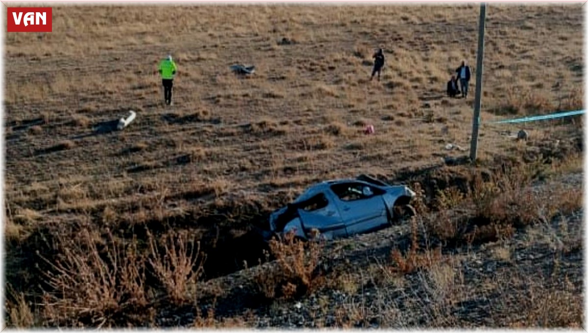 Van'da trafik kazası: 2 ölü, 3 yaralı