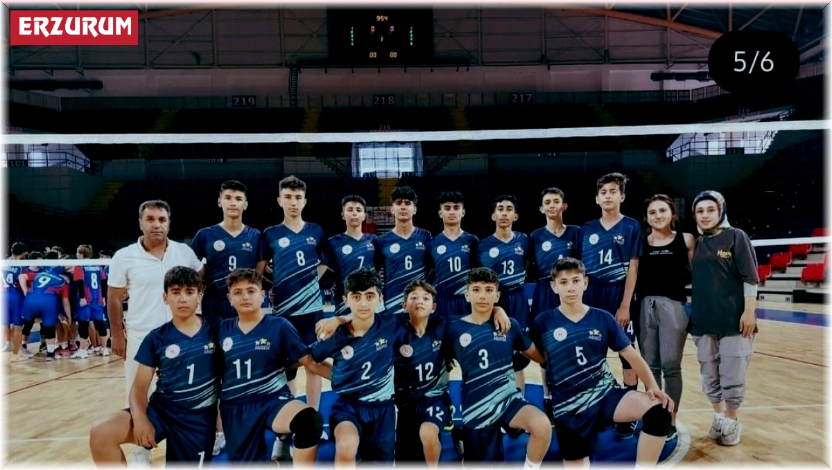 Voleybolda Aşkale başarısı