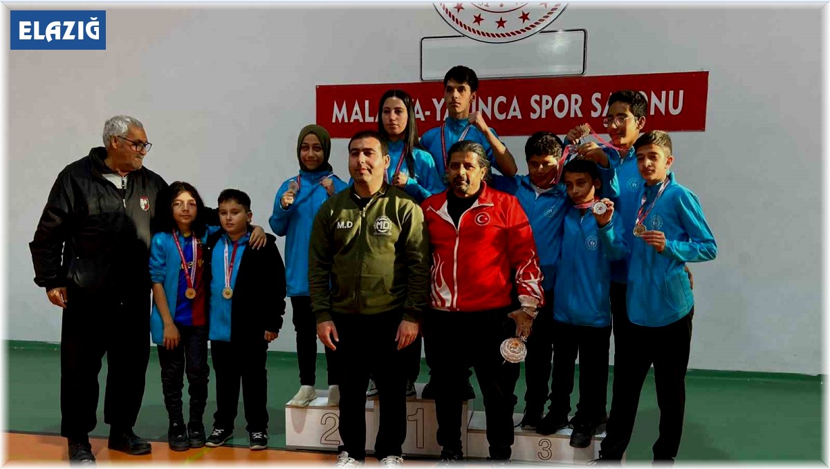 Wushu Kung Fu Cumhuriyet Kupası'nda Elazığ'a 10 madalya