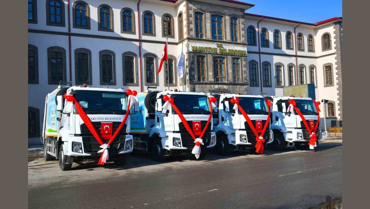 Yakutiye Belediyesi araç filosunu genişletti