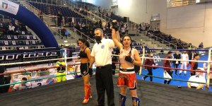 EBYÜ öğrencisi Azizoğlu, kickboks şampiyonasında dünya üçüncüsü oldu