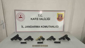 Kars'ta jandarmadan silah operasyonu