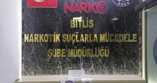 Bitlis'te yangın tüpüne gizlenmiş 2 kilo 615 gram sentetik uyuşturucu ele geçirildi