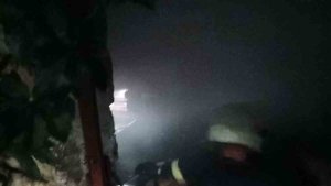 İpekyolu'nda tandır evi yangını
