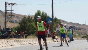 Tekerlekli Kayak Türkiye Şampiyonası, Ahlat'ta başladı
