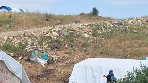 Tunceli'de sağanak nedeni ile yaylacıların çadırlarını su bastı