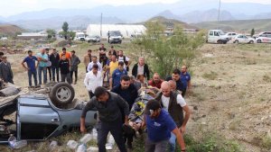 Erzurum'da trafik kazası: 3 yaralı