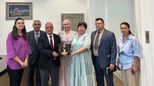 Rektör Çomaklı, Kazakistan temaslarını tamamladı