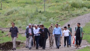 Erzurum'da sel felaketinin yaraları sarılıyor