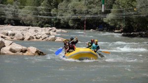 Tunceli'de, Rafting Türkiye Kulüpler Kupası düzenlendi