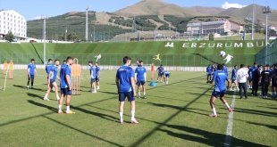 Erzurumspor FK sezon hazırlıklarını sürdürüyor