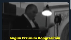 Atatürk yapay zeka ile Dadaşlara seslendi