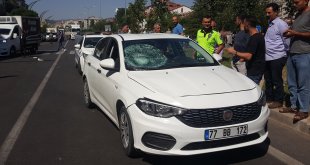 Bingöl'de otomobilin çarptığı yaya yaralandı