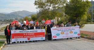 Bitlis'te 'Dünya Yürüyüş Günü' etkinliği düzenlendi