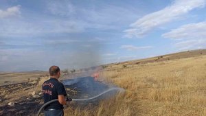 Malatya'da 2 bin 500 dekar alanda etkili olan anız yangını söndürüldü