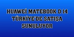 Huawei MateBook D 14 Türkiye'de satışa sunuluyor