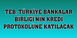 TEB, Türkiye Bankalar Birliği'nin kredi protokolüne katılacak
