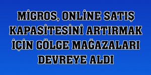 Migros, online satış kapasitesini artırmak için gölge mağazaları devreye aldı