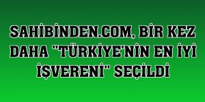 sahibinden.com, bir kez daha 'Türkiye'nin En İyi İşvereni' seçildi