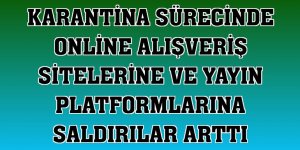 Karantina sürecinde online alışveriş sitelerine ve yayın platformlarına saldırılar arttı