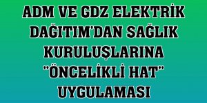 ADM ve GDZ Elektrik Dağıtım'dan sağlık kuruluşlarına 'öncelikli hat' uygulaması