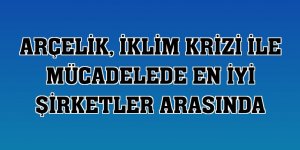 Arçelik, iklim krizi ile mücadelede en iyi şirketler arasında