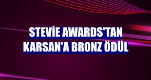 Stevie Awards'tan Karsan'a bronz ödül