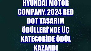 Hyundai Motor Company, 2024 Red Dot Tasarım Ödülleri'nde üç kategoride ödül kazandı