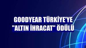 Goodyear Türkiye'ye 'Altın İhracat' ödülü
