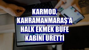 Karmod, Kahramanmaraş'a Halk Ekmek büfe kabini üretti