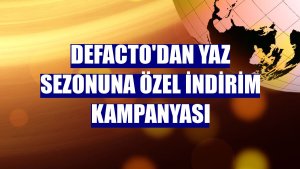 DeFacto'dan yaz sezonuna özel indirim kampanyası