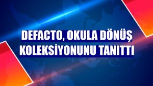 DeFacto, okula dönüş koleksiyonunu tanıttı