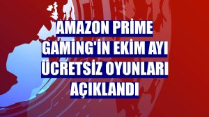 Amazon Prime Gaming'in ekim ayı ücretsiz oyunları açıklandı