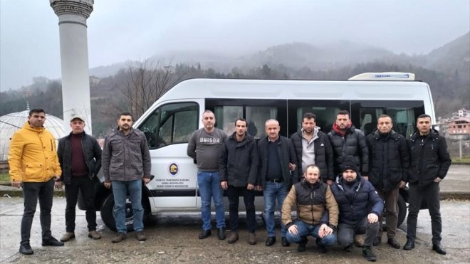 Doğu Marmara ve Batı Karadeniz illerinden deprem bölgesindeki kurtarma çalışmalarına destek