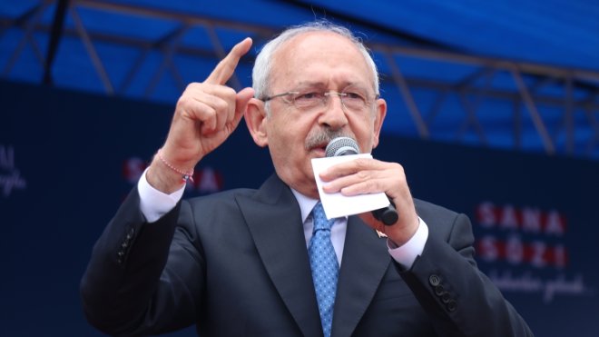 Cumhurbaşkanı adayı ve CHP Genel Başkanı Kılıçdaroğlu, Erzincan mitinginde konuştu: