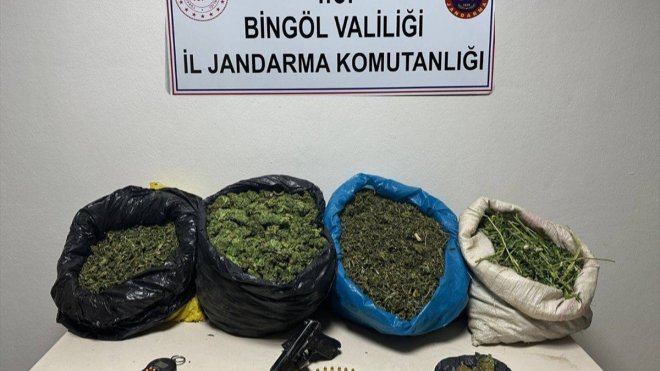 Bingöl'de uyuşturucu operasyonunda 6 şüpheli yakalandı